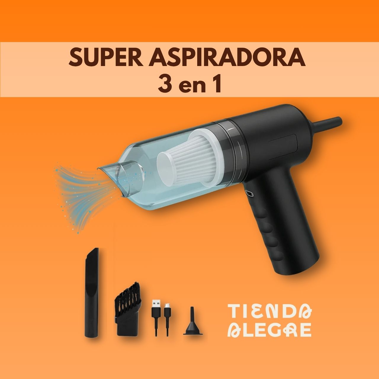 SUPER ASPIRADORA 3 en 1®